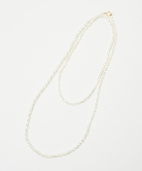 abahouse mavie(アバハウスマヴィ)の「ロングパールネックレス(ネックレス・レディース・ホワイト・フリー)」の11枚目の写真