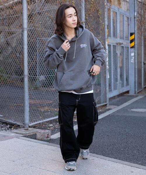 WEGO（ウィゴー）の「WEGO/ピグメントグラフィックプルパーカー（パーカー・メンズ・その他2/その他1/その他3/その他4・LARGE/MEDIUM）」の11枚目の写真