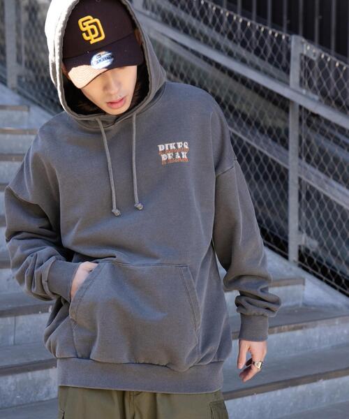 WEGO（ウィゴー）の「WEGO/ピグメントグラフィックプルパーカー（パーカー・メンズ・その他2/その他1/その他3/その他4・LARGE/MEDIUM）」の15枚目の写真