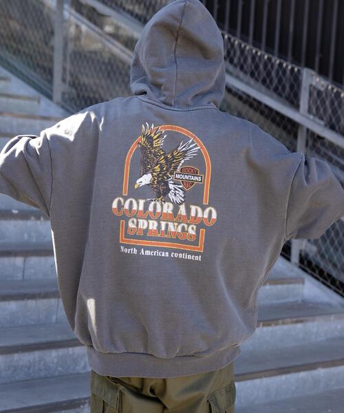 WEGO（ウィゴー）の「WEGO/ピグメントグラフィックプルパーカー（パーカー・メンズ・その他2/その他1/その他3/その他4・LARGE/MEDIUM）」の16枚目の写真