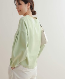 URBAN RESEARCH DOORS（アーバンリサーチドアーズ）の「コットンポンチタックスリーブプルオーバー（Tシャツ/カットソー・レディース）」