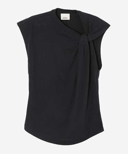 ISABEL MARANT（イザベルマラン）の「ノースリーブカットソー（Tシャツ/カットソー・レディース・ホワイト/ブラック・36/34/38）」の2枚目の写真