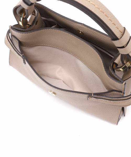 【美品】LORISTELLAワンハンドルショルダーバッグ　ベージュ LORISTELLA/ロリステッラ ワンハンドルショルダーバッグ ベージュ 追加