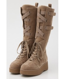 SLY ブーツ　ベージュ SLY | POINTED LACE UP WESTERN ブーツ (ブーツ ) |SHEL'TTER