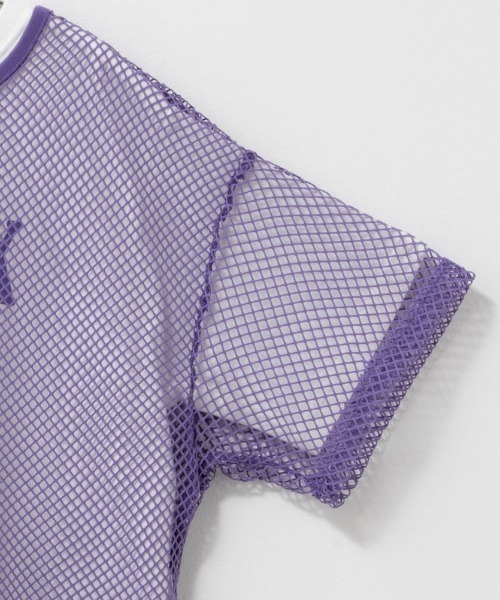 RICH MIX（リッチミックス）の「RICH MIX リッチミックス メッシュT＋ロゴ入りインナーSET アンサンブル（アンサンブル・キッズ・パープル/ブラック・130/160/150/140）」の10枚目の写真