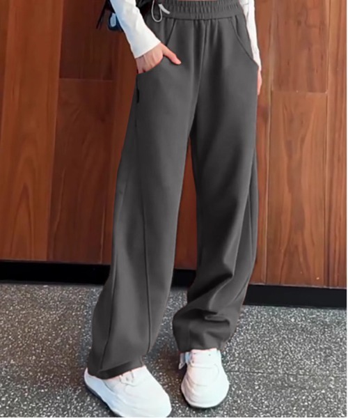 L'EQUIPE リバーシブル　ジャケット ワイドパンツ、スウェット 2WAYスウェットワイドパンツ | レディースファッション通販 - DHOLIC