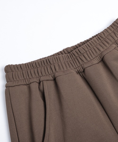 AMELY(エミリー)の「裏起毛ワイドパンツ(スウェットパンツ・レディース・グレー/ブラック/ブラウン・M/S/L)」の15枚目の写真