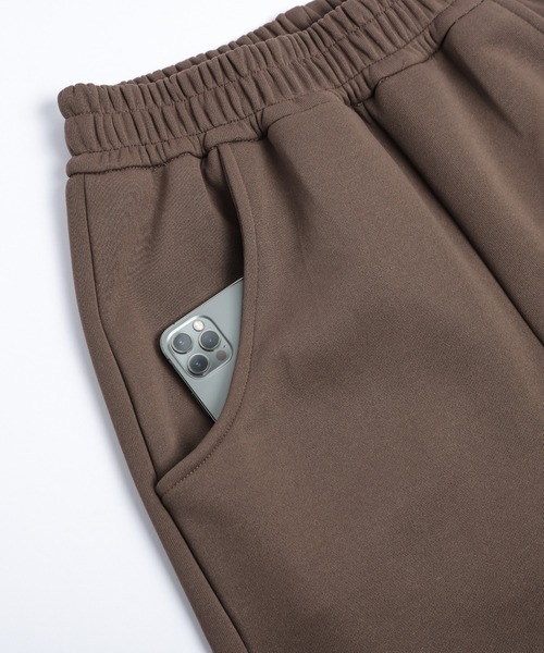 AMELY(エミリー)の「裏起毛ワイドパンツ(スウェットパンツ・レディース・グレー/ブラック/ブラウン・M/S/L)」の16枚目の写真