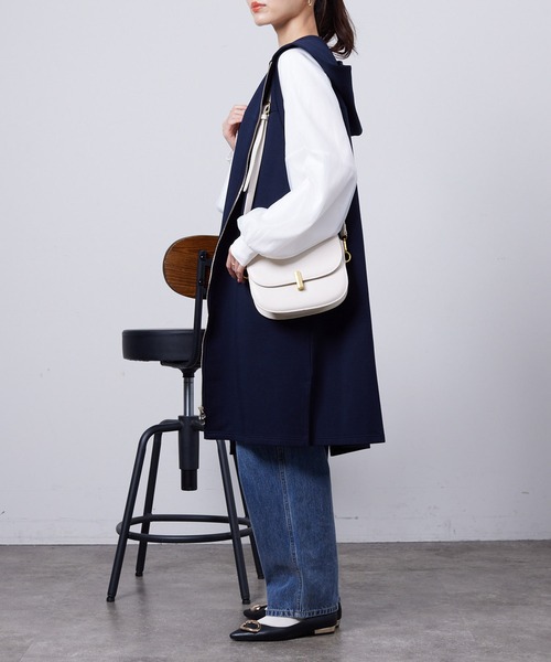 Chez toi(シェトワ)の「オーガンジーレイヤードプルオーバー(Tシャツ/カットソー・レディース・アイボリー/ブラック/グレイッシュベージュ/オレンジ・FREE)」の15枚目の写真