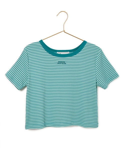 ROPE' PICNIC(ロペピクニック)の「リンガーTシャツ(Tシャツ/カットソー・レディース・グリーン系その他/ブラック/オレンジ系その他・38)」の15枚目の写真
