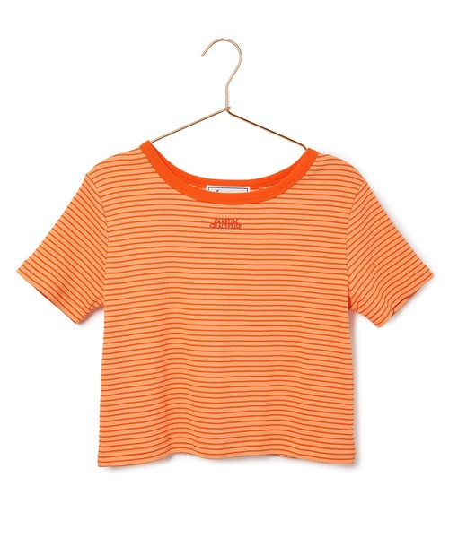 ROPE' PICNIC(ロペピクニック)の「リンガーTシャツ(Tシャツ/カットソー・レディース・グリーン系その他/ブラック/オレンジ系その他・38)」の16枚目の写真