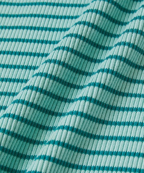 ROPE' PICNIC(ロペピクニック)の「リンガーTシャツ(Tシャツ/カットソー・レディース・グリーン系その他/ブラック/オレンジ系その他・38)」の6枚目の写真