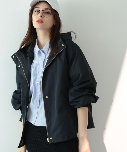 saloon（サルーン）の「SALOON(サルーン)/ハイデンクロスブルゾン（マウンテンパーカー・レディース・ネイビー/アイボリー・FREE）」の16枚目の写真