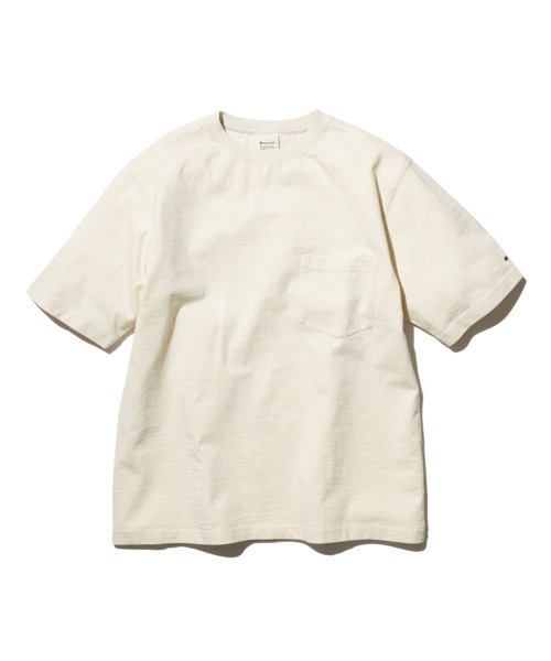 Snow Peak(スノーピーク)の「Recycled Cotton Heavy T-Shirt(Tシャツ/カットソー・メンズ・キナリ/グレー/ブラック・1/S/M/L/XL)」の21枚目の写真