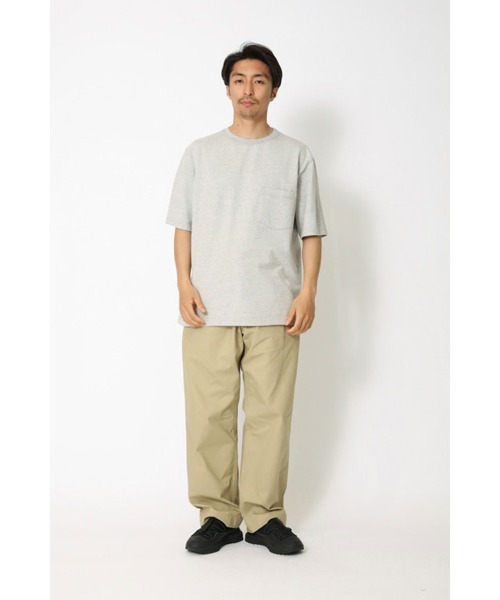 Snow Peak(スノーピーク)の「Recycled Cotton Heavy T-Shirt(Tシャツ/カットソー・メンズ・キナリ/グレー/ブラック・1/S/M/L/XL)」の11枚目の写真