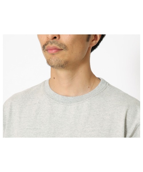 Snow Peak(スノーピーク)の「Recycled Cotton Heavy T-Shirt(Tシャツ/カットソー・メンズ・キナリ/グレー/ブラック・1/S/M/L/XL)」の16枚目の写真
