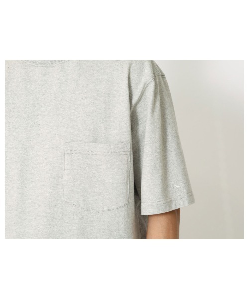 Snow Peak(スノーピーク)の「Recycled Cotton Heavy T-Shirt(Tシャツ/カットソー・メンズ・キナリ/グレー/ブラック・1/S/M/L/XL)」の17枚目の写真