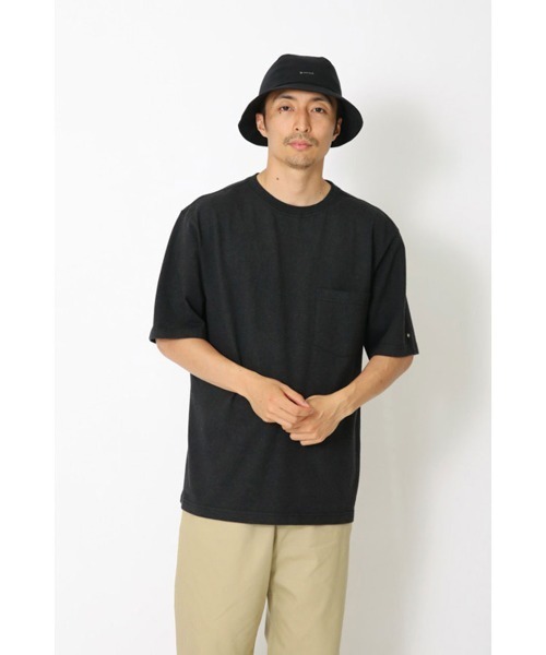 Snow Peak(スノーピーク)の「Recycled Cotton Heavy T-Shirt(Tシャツ/カットソー・メンズ・キナリ/グレー/ブラック・1/S/M/L/XL)」の7枚目の写真