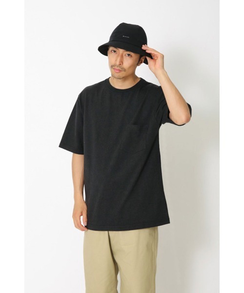 Snow Peak(スノーピーク)の「Recycled Cotton Heavy T-Shirt(Tシャツ/カットソー・メンズ・キナリ/グレー/ブラック・1/S/M/L/XL)」の8枚目の写真