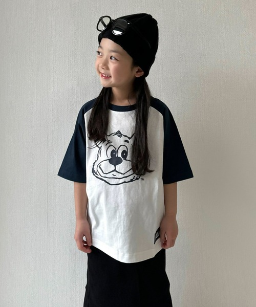 UCLA（ユーシーエルエー）の「【KIDS】【UCLA】TYPY別注プリントラグランTee（Tシャツ/カットソー・キッズ・チャコールグレー/ネイビー・XX-LARGE/X-LARGE/LARGE/MEDIUM/SMALL）」の2枚目の写真