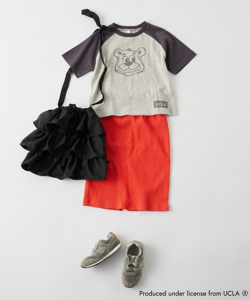UCLA（ユーシーエルエー）の「【KIDS】【UCLA】TYPY別注プリントラグランTee（Tシャツ/カットソー・キッズ・チャコールグレー/ネイビー・XX-LARGE/X-LARGE/LARGE/MEDIUM/SMALL）」の5枚目の写真