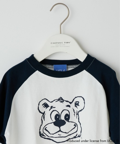 UCLA（ユーシーエルエー）の「【KIDS】【UCLA】TYPY別注プリントラグランTee（Tシャツ/カットソー・キッズ・チャコールグレー/ネイビー・XX-LARGE/X-LARGE/LARGE/MEDIUM/SMALL）」の9枚目の写真