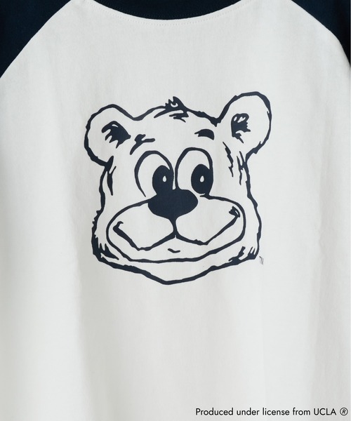 UCLA（ユーシーエルエー）の「【KIDS】【UCLA】TYPY別注プリントラグランTee（Tシャツ/カットソー・キッズ・チャコールグレー/ネイビー・XX-LARGE/X-LARGE/LARGE/MEDIUM/SMALL）」の10枚目の写真