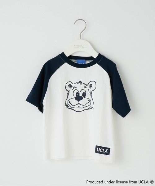 UCLA（ユーシーエルエー）の「【KIDS】【UCLA】TYPY別注プリントラグランTee（Tシャツ/カットソー・キッズ・チャコールグレー/ネイビー・XX-LARGE/X-LARGE/LARGE/MEDIUM/SMALL）」の7枚目の写真