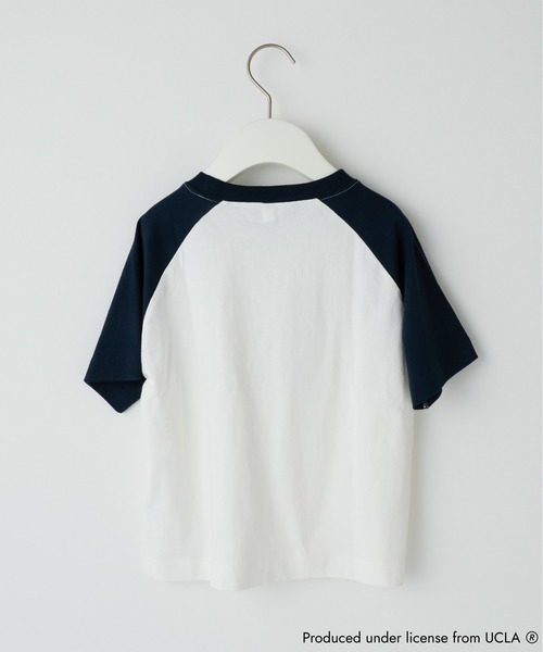 UCLA（ユーシーエルエー）の「【KIDS】【UCLA】TYPY別注プリントラグランTee（Tシャツ/カットソー・キッズ・チャコールグレー/ネイビー・XX-LARGE/X-LARGE/LARGE/MEDIUM/SMALL）」の8枚目の写真
