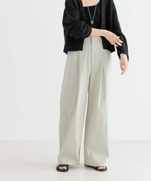 URBAN RESEARCH | ソフトツイルタックワイドパンツ(その他パンツ)