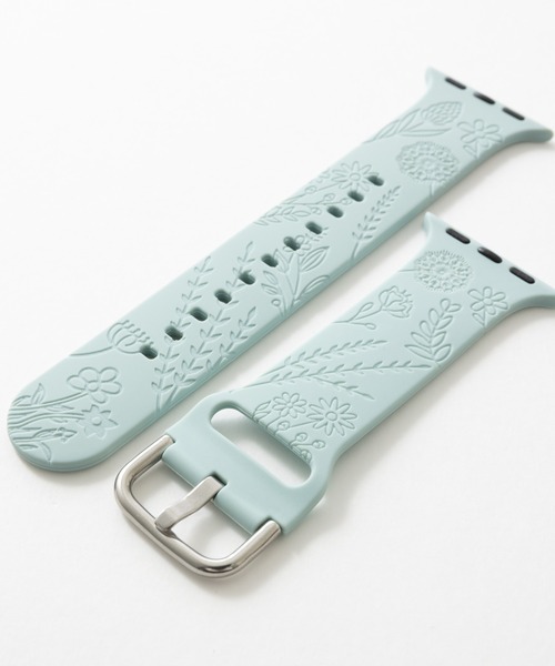 emonique(エモニーク)の「シリコン製 Apple Watch バンド スマートウォッチバンド【38/40/41/42/44/45/49mm対応】(デジタル腕時計・レディース・ミント/パープル/ワインレッド/ホワイト/グリーン/テラコッタ/ピンク/ライトピンク/ブラック/スモークピンク/ブルー/グレー/オフホワイト・42/38)」の18枚目の写真