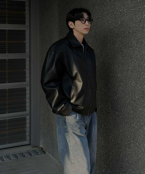 ASCLO(エジュクロ)の「ASCLO Oz Overfit Zip Jacket(ブルゾン・メンズ・ブラック・MEDIUM/LARGE/SMALL/X-LARGE)」の8枚目の写真