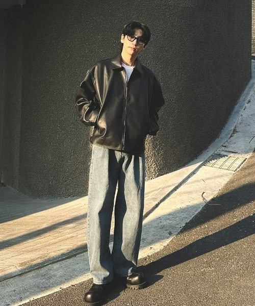 ASCLO(エジュクロ)の「ASCLO Oz Overfit Zip Jacket(ブルゾン・メンズ・ブラック・MEDIUM/LARGE/SMALL/X-LARGE)」の4枚目の写真