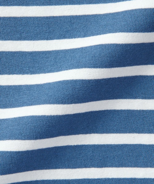 無印良品（ムジルシリョウヒン）の「紳士　洗いざらし太番手ボートネック五分袖Ｔシャツ（Tシャツ/カットソー・メンズ・ダークブラウン系4/ブラック系2/ブルー系6/ネイビー系1・XL/L/M/S）」の10枚目の写真