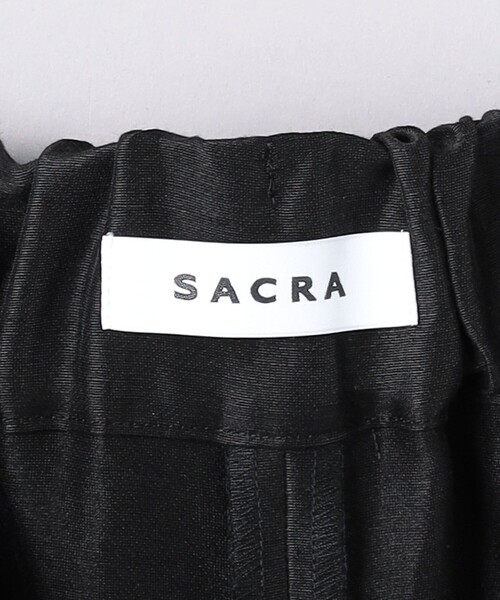 SACRA（サクラ）の「＜SACRA＞ベアトップ オールインワン（つなぎ/オールインワン・レディース・ブラック・38）」の6枚目の写真