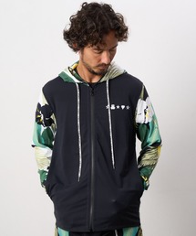 STUD MUFFIN（スタッドマフィン）の「STUD MUFFIN/スタッドマフィン/フラワーリーフ柄ストレッチナイロンPK（ラッシュガード・メンズ）」