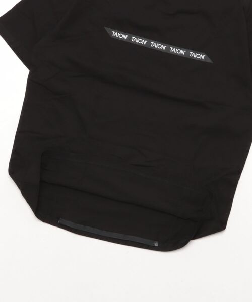 TAION（タイオン）の「TAION　BASIC STORAGE T-SH TAPE LOGO（Tシャツ/カットソー・メンズ・ブラック/ホワイト・L/M/S）」の4枚目の写真