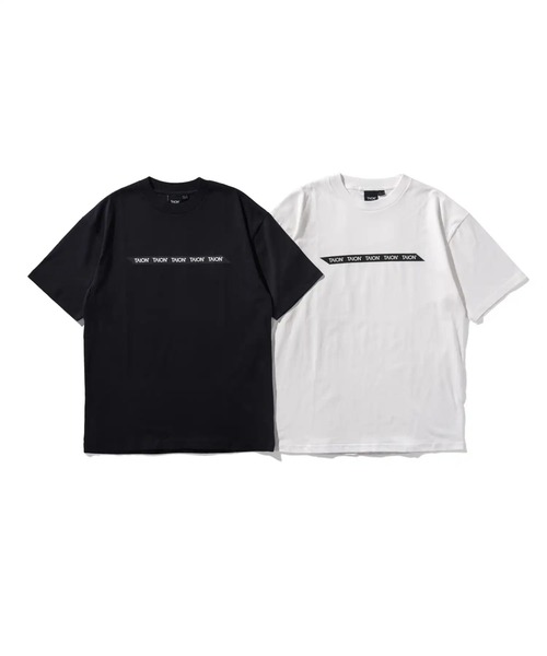 TAION（タイオン）の「TAION　BASIC STORAGE T-SH TAPE LOGO（Tシャツ/カットソー・メンズ・ブラック/ホワイト・L/M/S）」の12枚目の写真