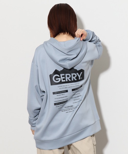 GERRY(ジェリー)の「【GERRY/ジェリー】グラフィック ダンボールニットフーデッドパーカー(パーカー・メンズ・ブラック/ブルー/グレー/ホワイト・L/LL/M)」の17枚目の写真
