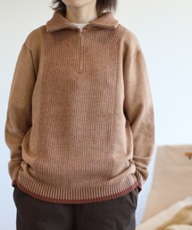 Ribbed stripe sweater （リブストライプセーター） (AW)
