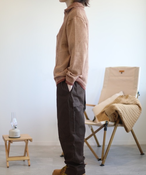 S'more(スモア)の「Ribbed stripe sweater (リブストライプセーター) (AW)(ニット/セーター・レディース・ホワイト/ベージュ・MEDIUM/SMALL/LARGE)」の21枚目の写真