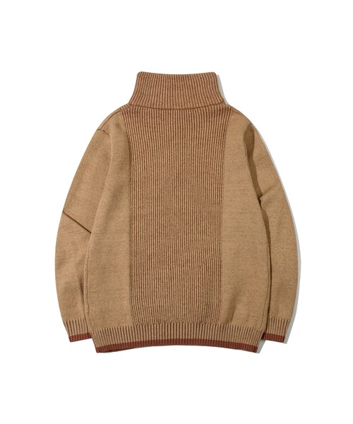 S'more(スモア)の「Ribbed stripe sweater (リブストライプセーター) (AW)(ニット/セーター・レディース・ホワイト/ベージュ・MEDIUM/SMALL/LARGE)」の14枚目の写真