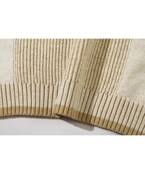 セール】Ribbed stripe sweater （リブストライプセーター