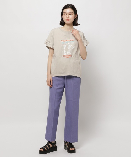 niko and（ニコアンド）の「アソートフリルロックTEE（T