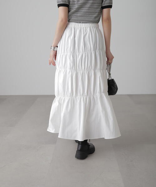 FREE'S MART(フリーズマート)の「◆ランダムシャーリングスカート(スカート・レディース・ホワイト/ブラック/カーキ・SMALL/MEDIUM)」の12枚目の写真