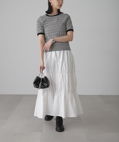 FREE'S MART(フリーズマート)の「◆ランダムシャーリングスカート(スカート・レディース・ホワイト/ブラック/カーキ・SMALL/MEDIUM)」の14枚目の写真