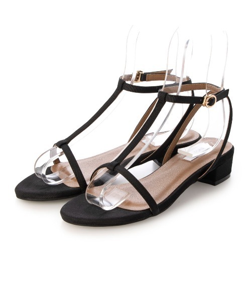 EVOL（イーボル）の「【EVOL】Tストラップラウンドサンダル IW5416（サンダル・レディース・シルバー/ゴールド/ブラック/ブラウン・LL/L/M/S）」の5枚目の写真