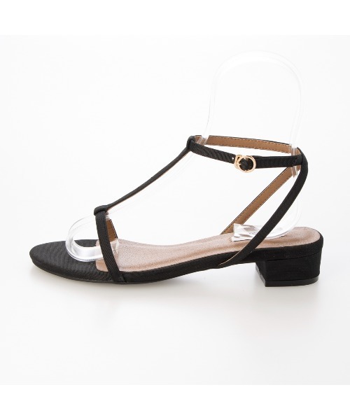 EVOL（イーボル）の「【EVOL】Tストラップラウンドサンダル IW5416（サンダル・レディース・シルバー/ゴールド/ブラック/ブラウン・LL/L/M/S）」の6枚目の写真