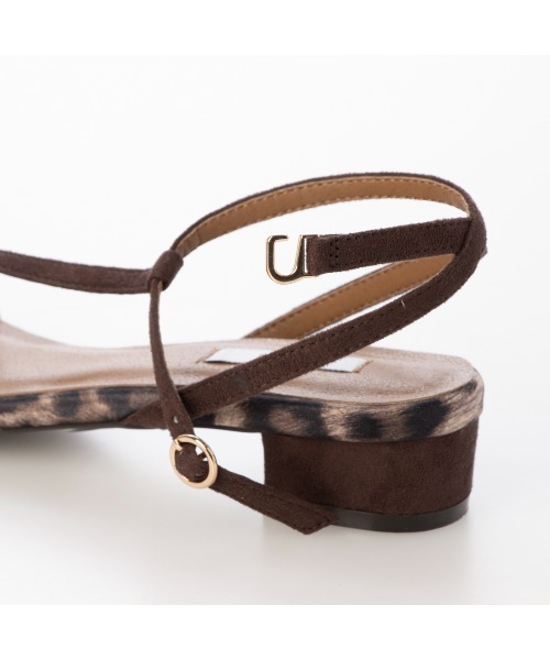 EVOL（イーボル）の「【EVOL】Tストラップラウンドサンダル IW5416（サンダル・レディース・シルバー/ゴールド/ブラック/ブラウン・LL/L/M/S）」の14枚目の写真