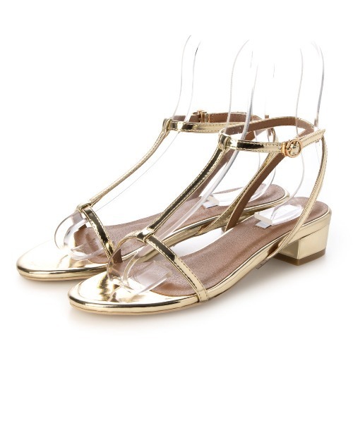 EVOL（イーボル）の「【EVOL】Tストラップラウンドサンダル IW5416（サンダル・レディース・シルバー/ゴールド/ブラック/ブラウン・LL/L/M/S）」の15枚目の写真